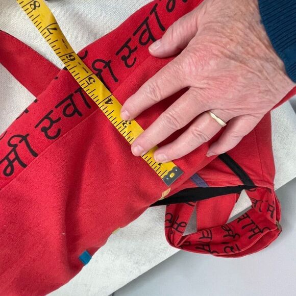 The Collection Royal crossbody bag 100% cotton boho festival made in Nepal. - Picture 6 of 10